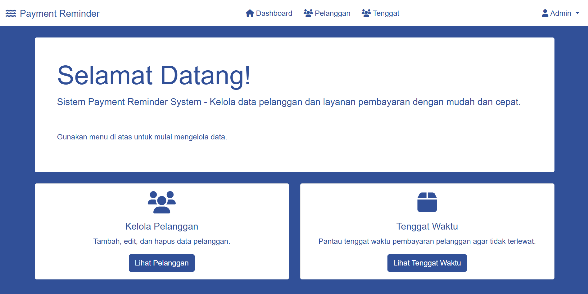System Payment Reminder (PHP)